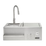 Coyote Built-in Refreshment Center with Sink, Faucet, & Drop in Cooler Thumb