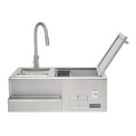 Coyote Built-in Refreshment Center with Sink, Faucet, & Drop in Cooler Thumb